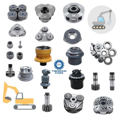 Καλή τιμή. Τμήματα ανταλλακτικής μηχανής TGFQ Crawler Excavator Τελική κίνηση Ταξιδιωτικό κιβώτιο ταχυτήτων με θήκη οχήματος ηλίου σε απευθείας σύνδεση